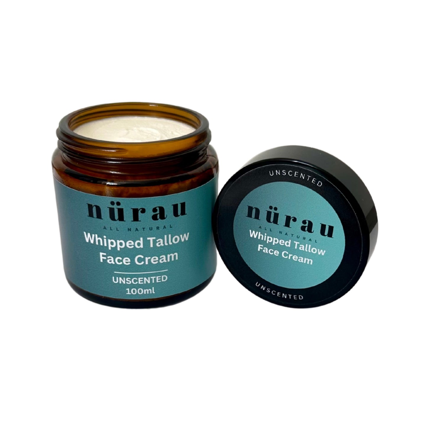 100ml Tallow Face Cream | Whipped Face Cream | Nurau