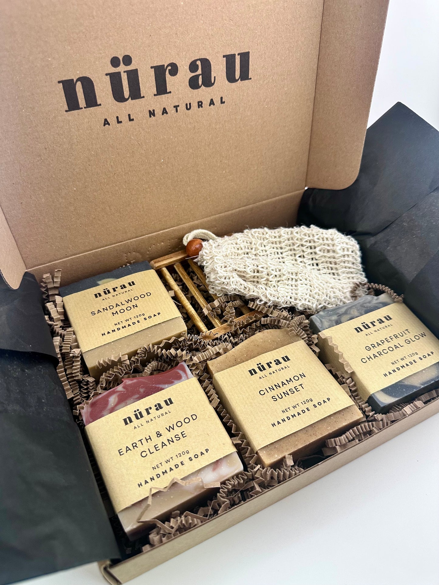 Handmade Soap Gift Set for Him: Natural Essential Oils, Vegan