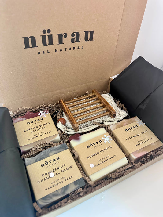 Handmade Soap Gift Set for Him and Her: Natural Essential Oils, Vegan