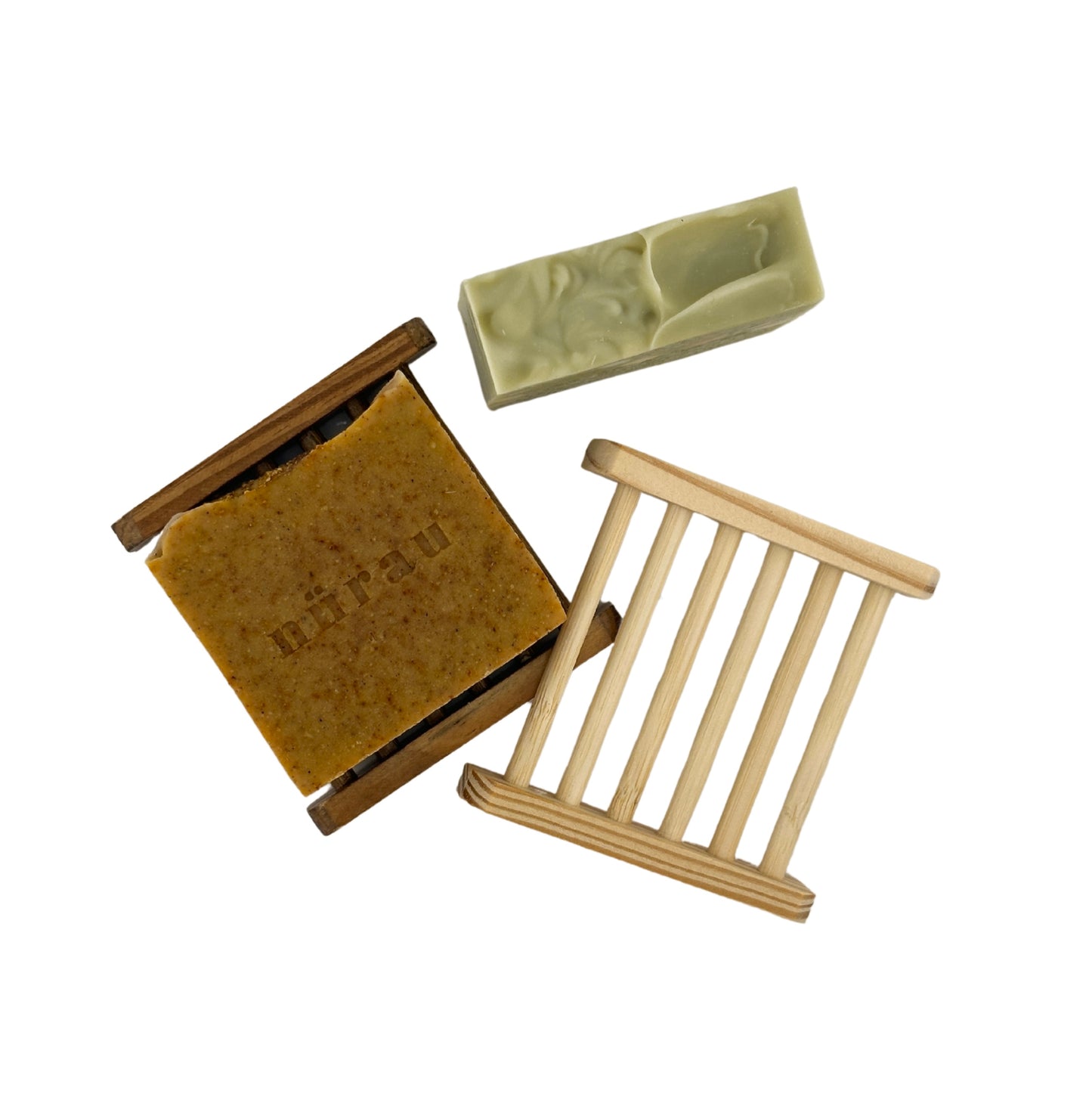 Evergreen Wooden Soap Dish