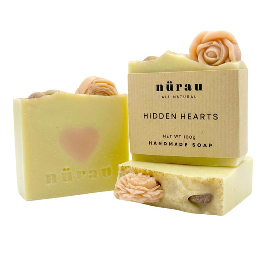 Essential Oils Soap | Hidden Hearts Soap | Nurau