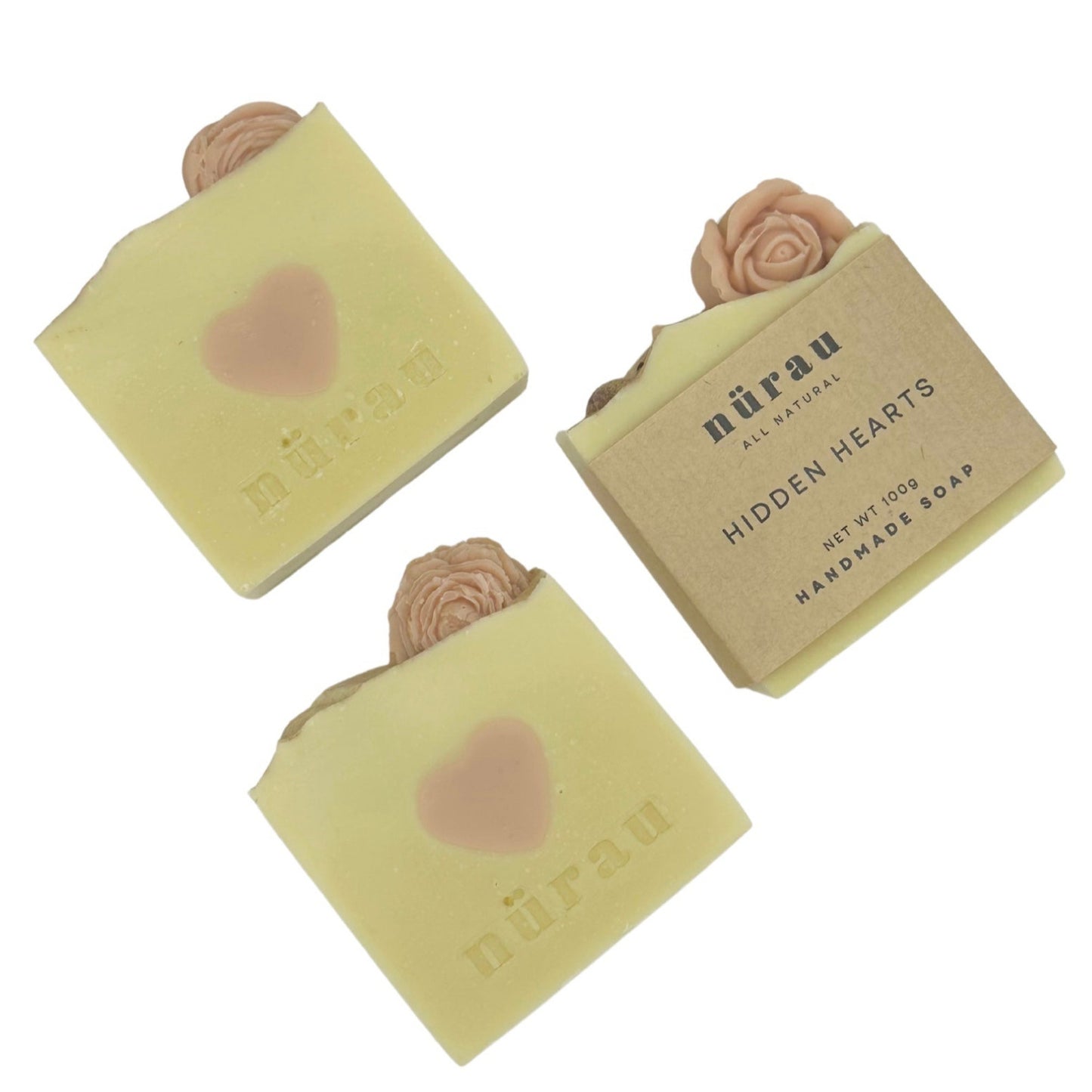 Essential Oils Soap | Hidden Hearts Soap | Nurau
