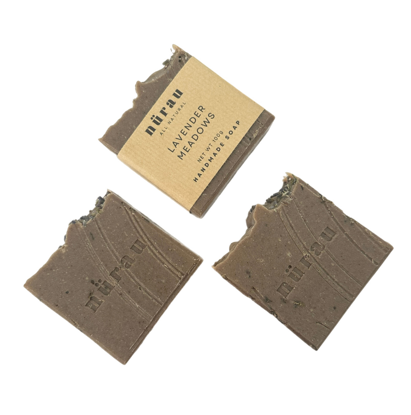 Handmade Lavender Soap | Handmade Meadows Soap | Nurau